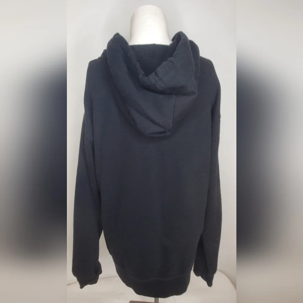 Jacket Size S Black Rolling Stones Classic Tongue Graphic Cotton Blend Zip-up - Picture 3 of 8